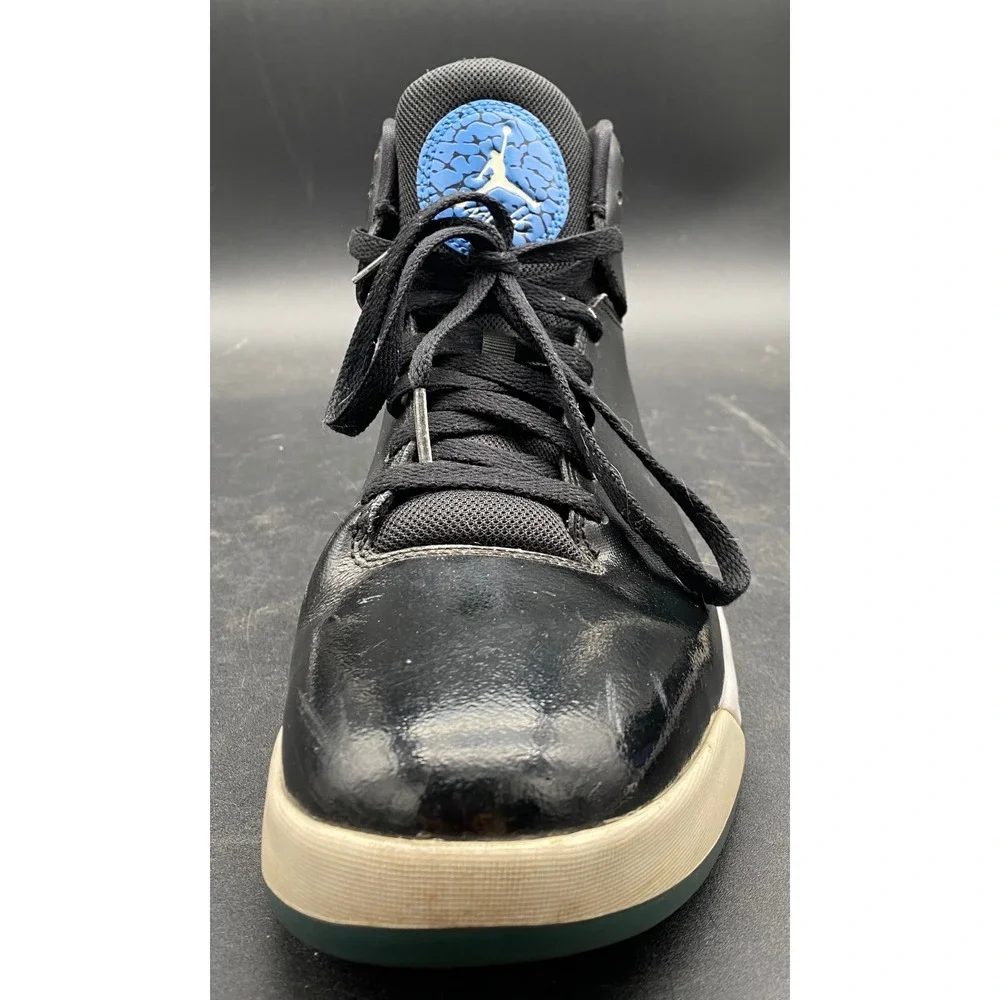 Jordan Flight Origin 2 Mens Black Sport Blue Basketball Shoes 705077-008 Size 11